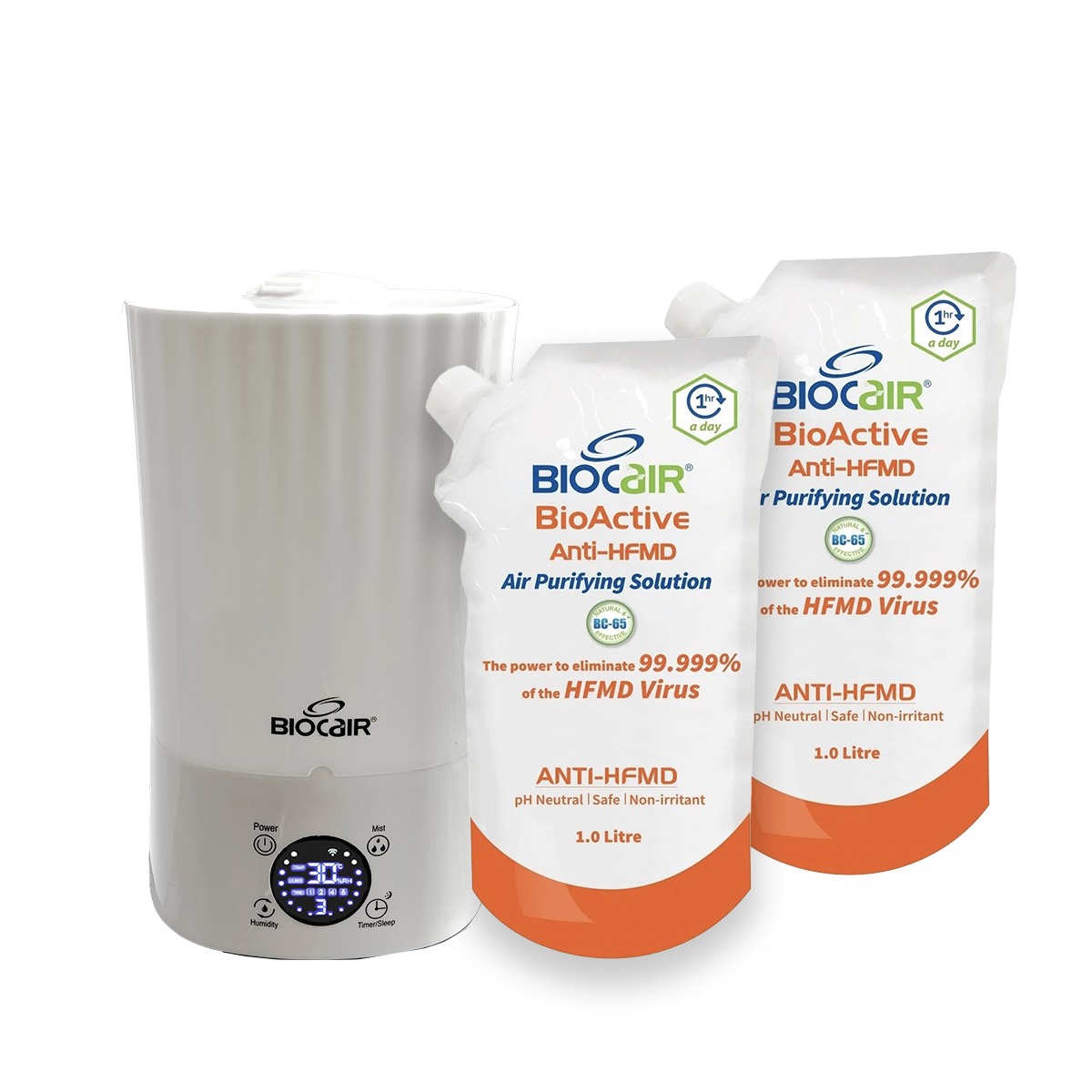 Classic 250 BioActive Anti-HFMD Aerial Disinfection Bundle