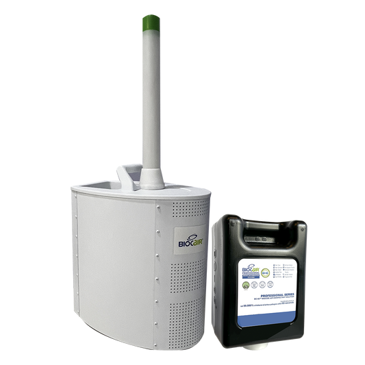 BioCair P320 Disinfectant Machine with 1 BC-65 Air Purifying Disinfectant Solution (3L)
